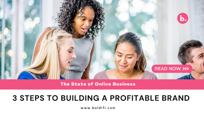 3 Steps to Building A Profitable Brand
