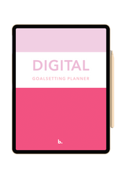Digital Goal Setting Planner - Boldifi
