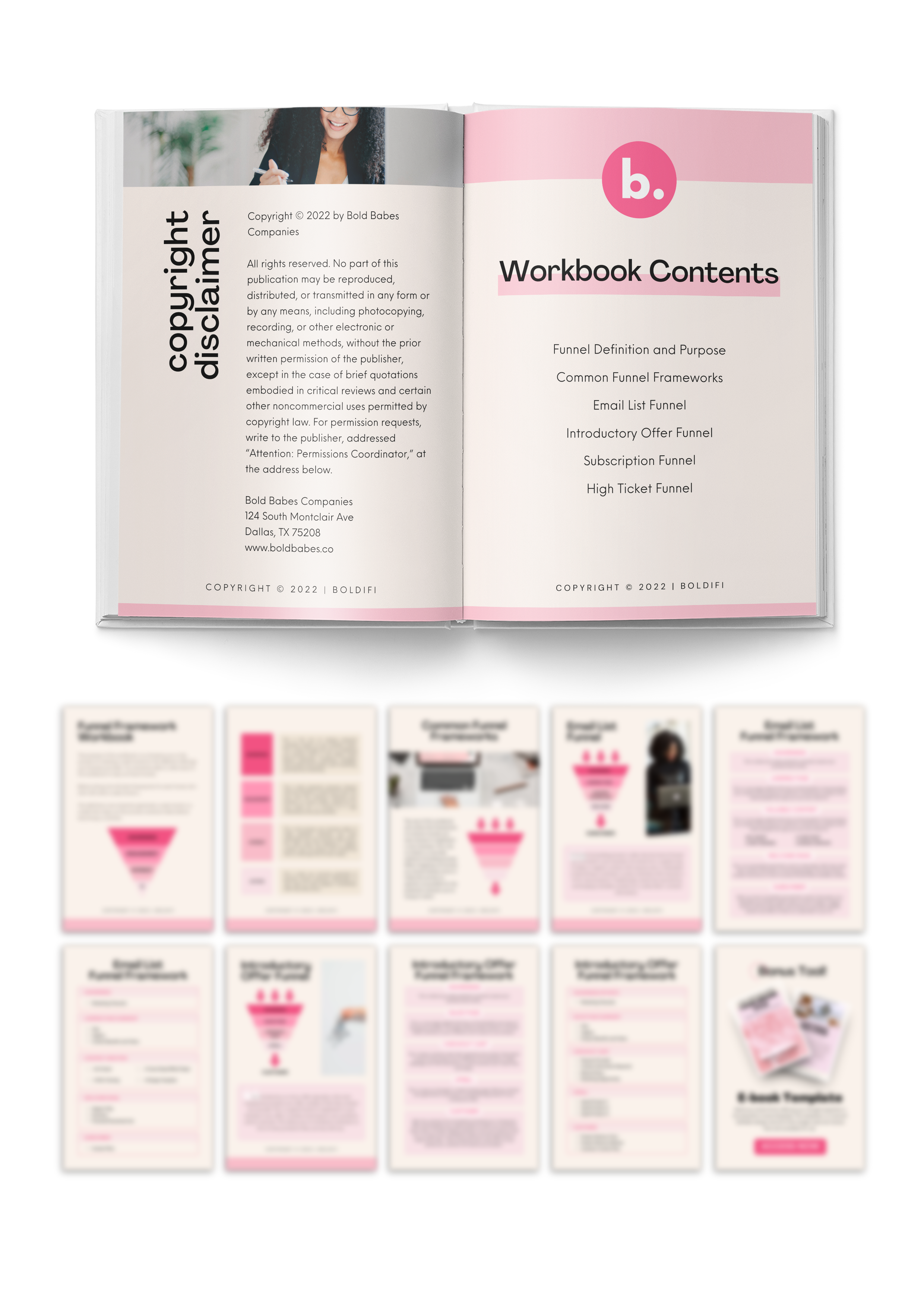 Sales Funnel Framework Workbook - Boldifi